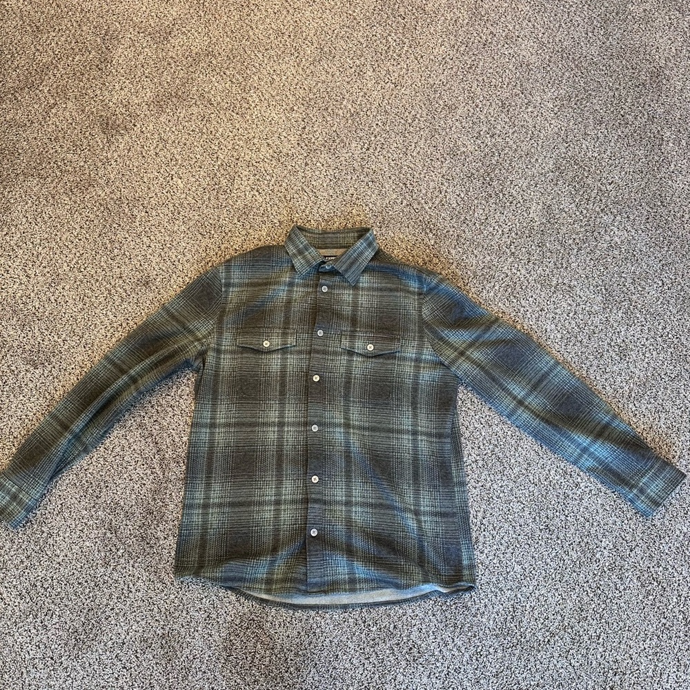 Express Green Flannel